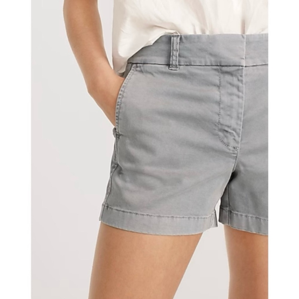J Crew Flat Front Chino Shorts